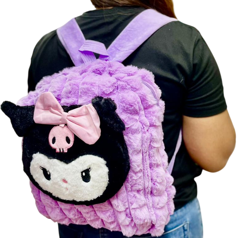 MOCHILAS PELUCHE * KUROMI * 204-13 SANRIO