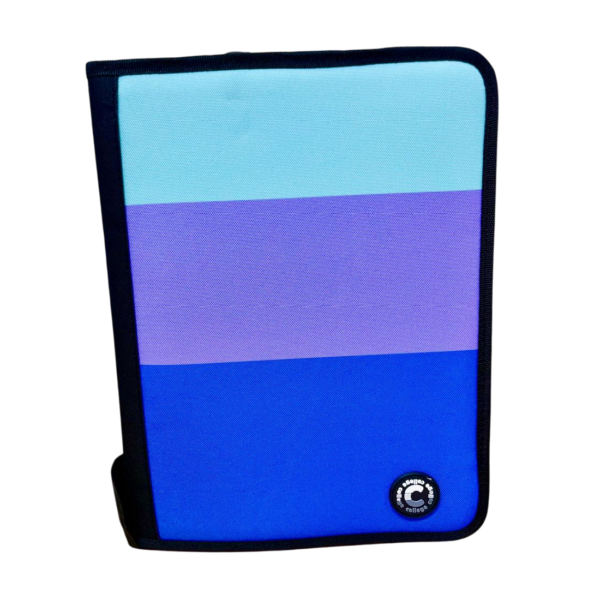 Carpetas 3 anillos C/ Cierre " Tricolor " College *Cod 359*