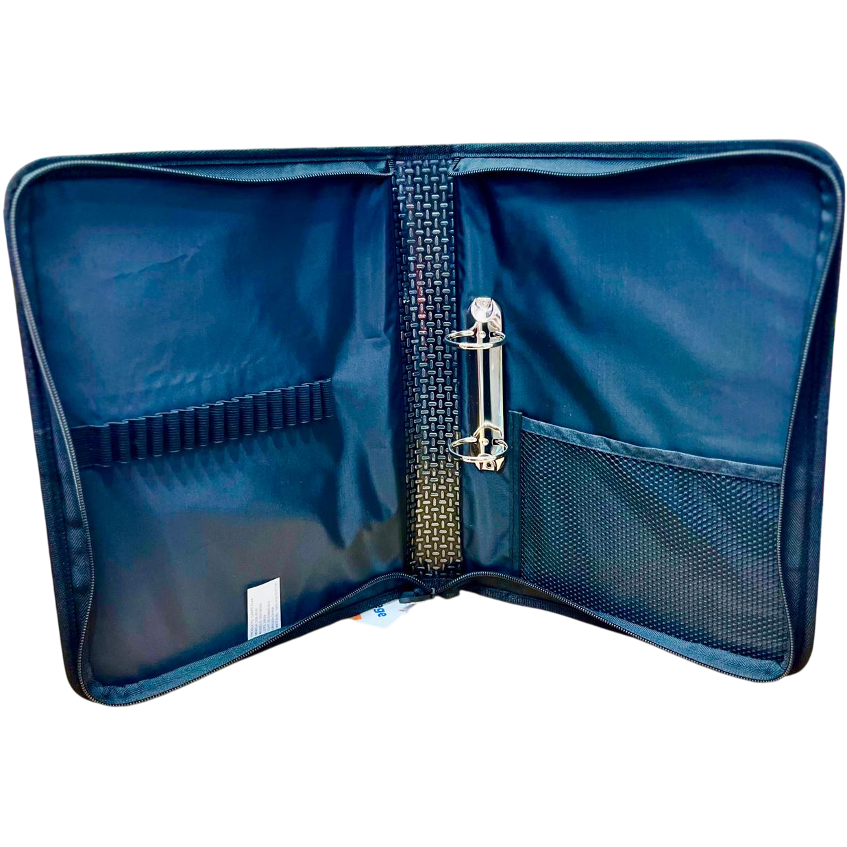 Carpetas A4 con Cierre " Violeta c/ Negro con Caartuchera " 2 anillos  College *Cod 338*