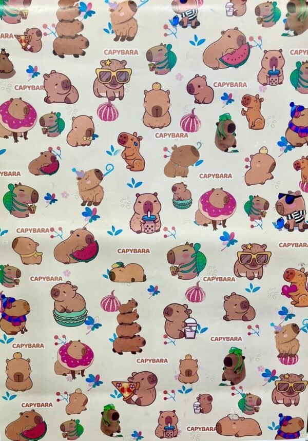 Papeles de Forrar Fantasía *CAPIBARA*