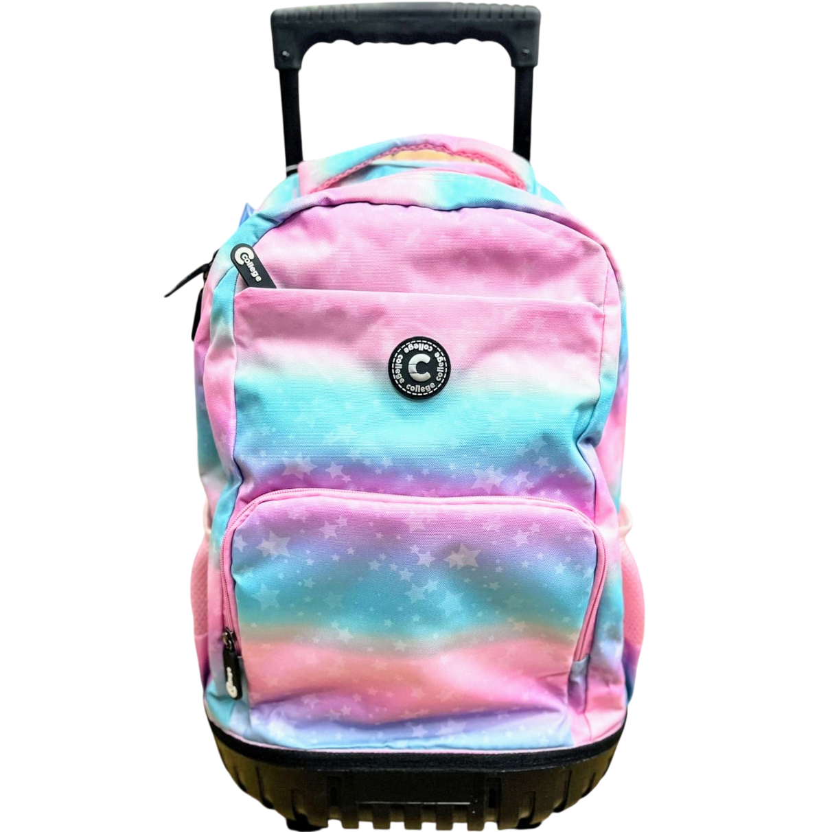 Mochila Con Carro * PASTEL * COLLEGE 18" 24 LITROS Escolar Reforzada -Calidad-