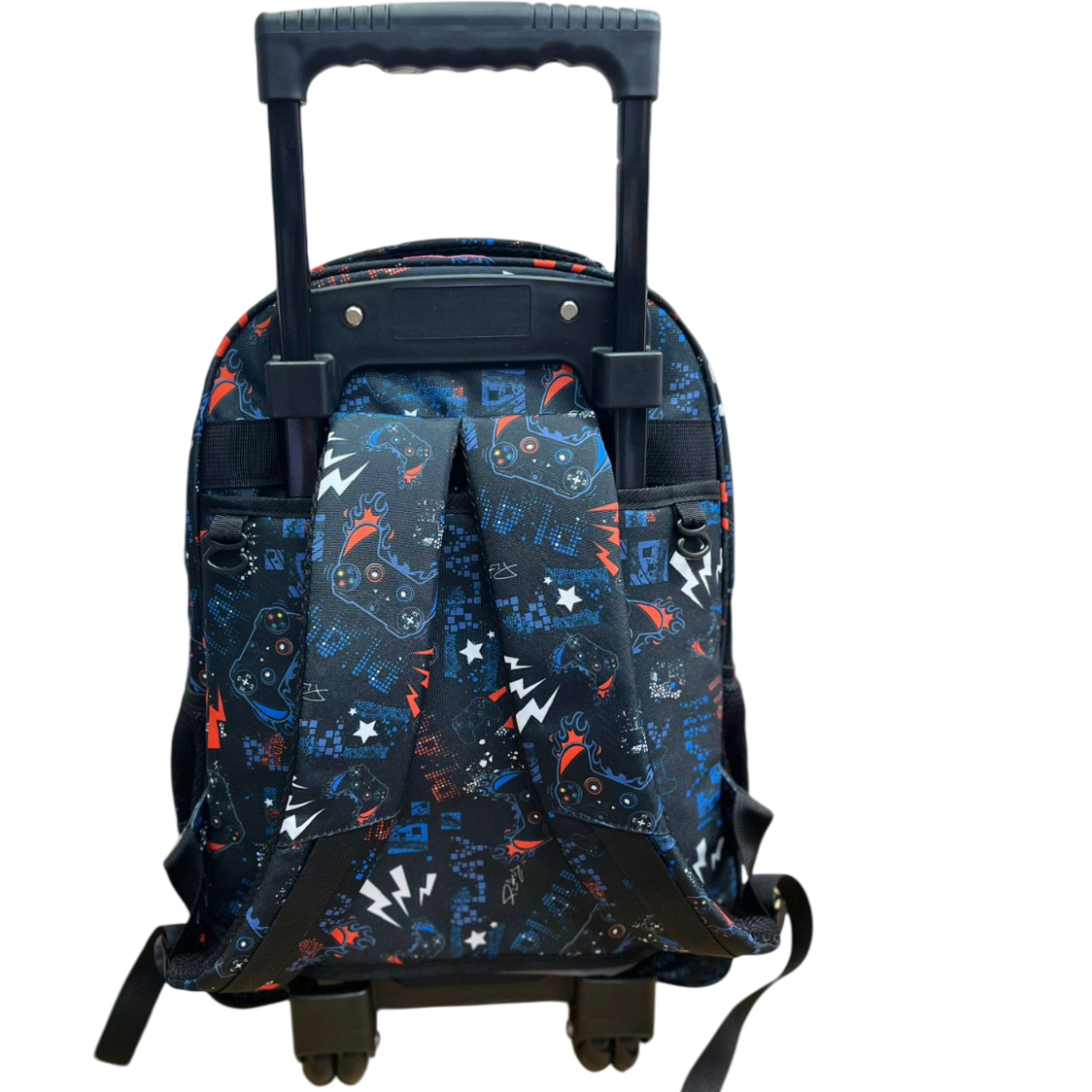 Mochila Con Carro * GAMER * COLLEGE 18" 24 LITROS Escolar Reforzada -Calidad-