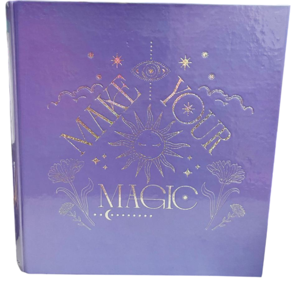 Carpetas 3 anillos " LILA METAL " LOBO