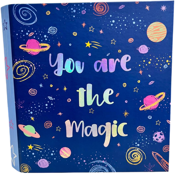 Carpetas 3 anillos " YOU ARE THE MAGIC " LOBO -
