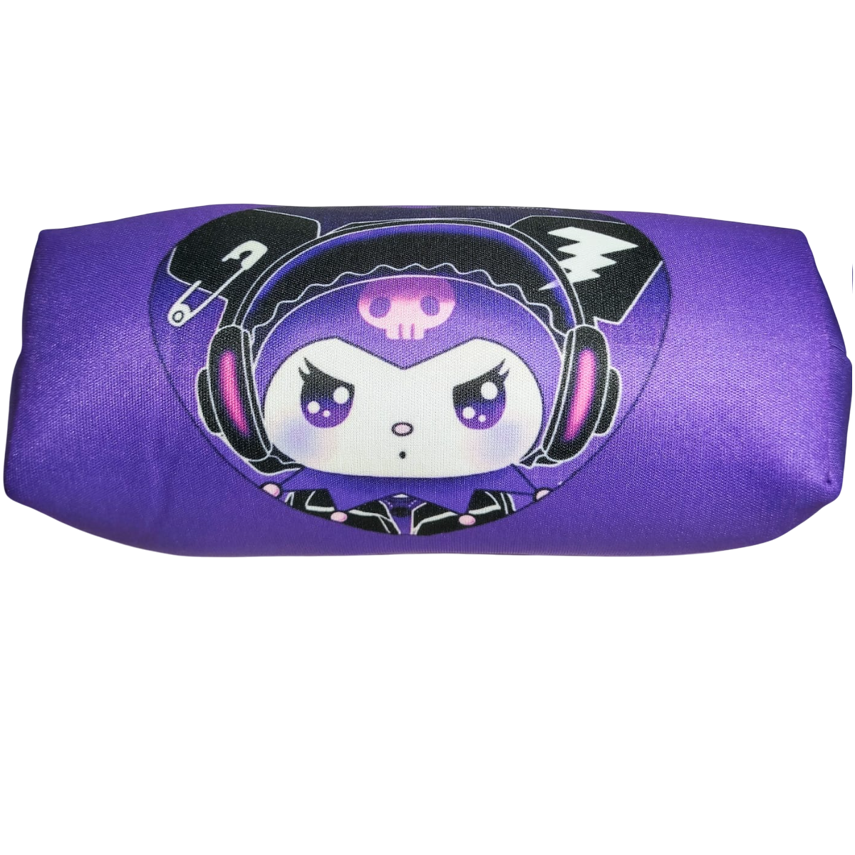 CARTUCHERAS NEOPRENE "KUROMI" TAMAÑO MEDIANO (LAVABLES) Cod 117