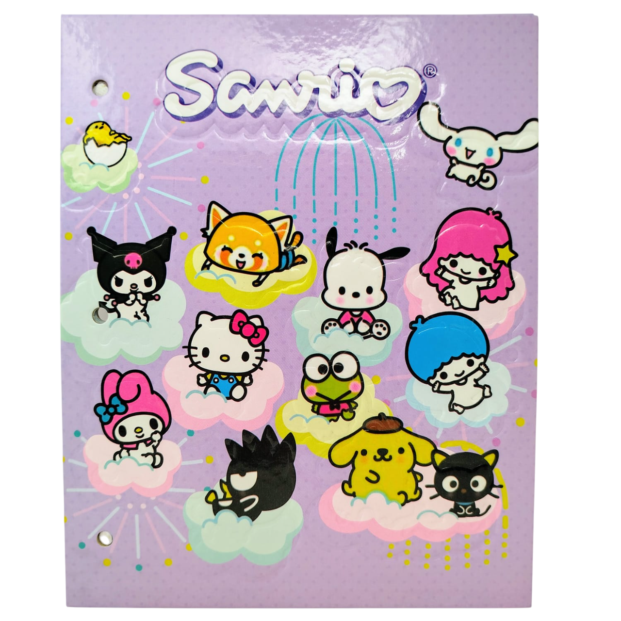 Tapa de Carpeta Escolar N3 " SANRIO "