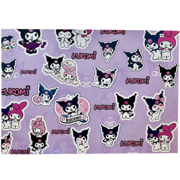 Tapa de Carpeta de Dibujo N6 -KUROMI-