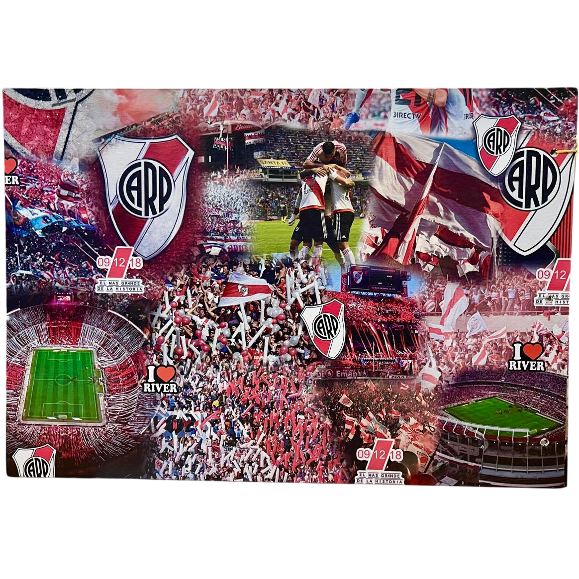 Tapa de Carpeta de Dibujo N6 -RIVER PLATE-