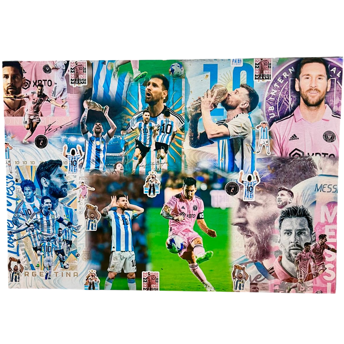 Tapa de Carpeta de Dibujo N6 -MESSI-