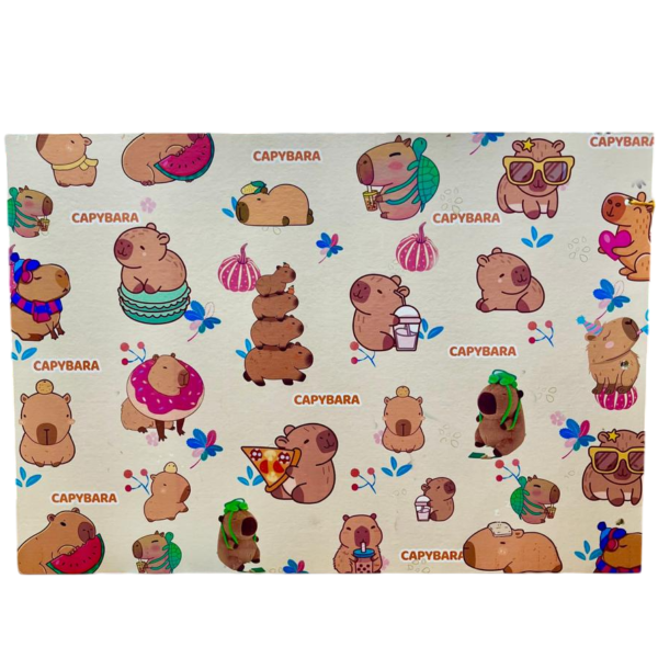 Tapa de Carpeta de Dibujo N6 -CAPYBARA-