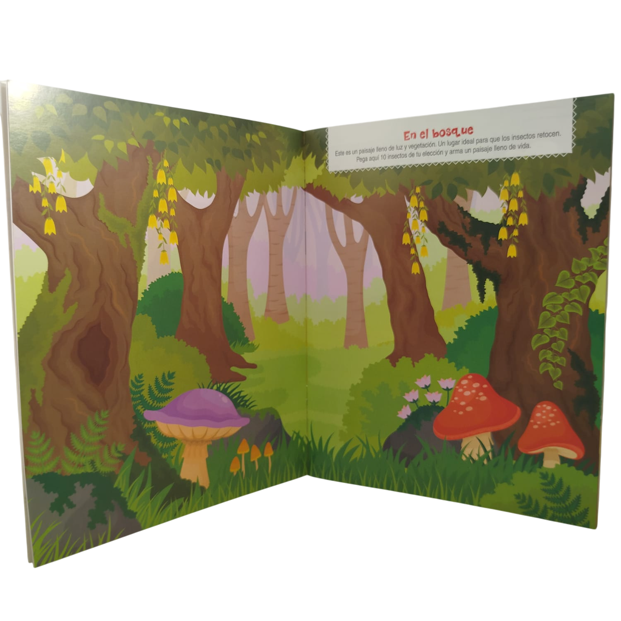 LIBRITOS DE ACTIVIDADES * BICHITOS CON STICKERS * 28x22 -COLECCION MI PEQUEÑO LIBRO-