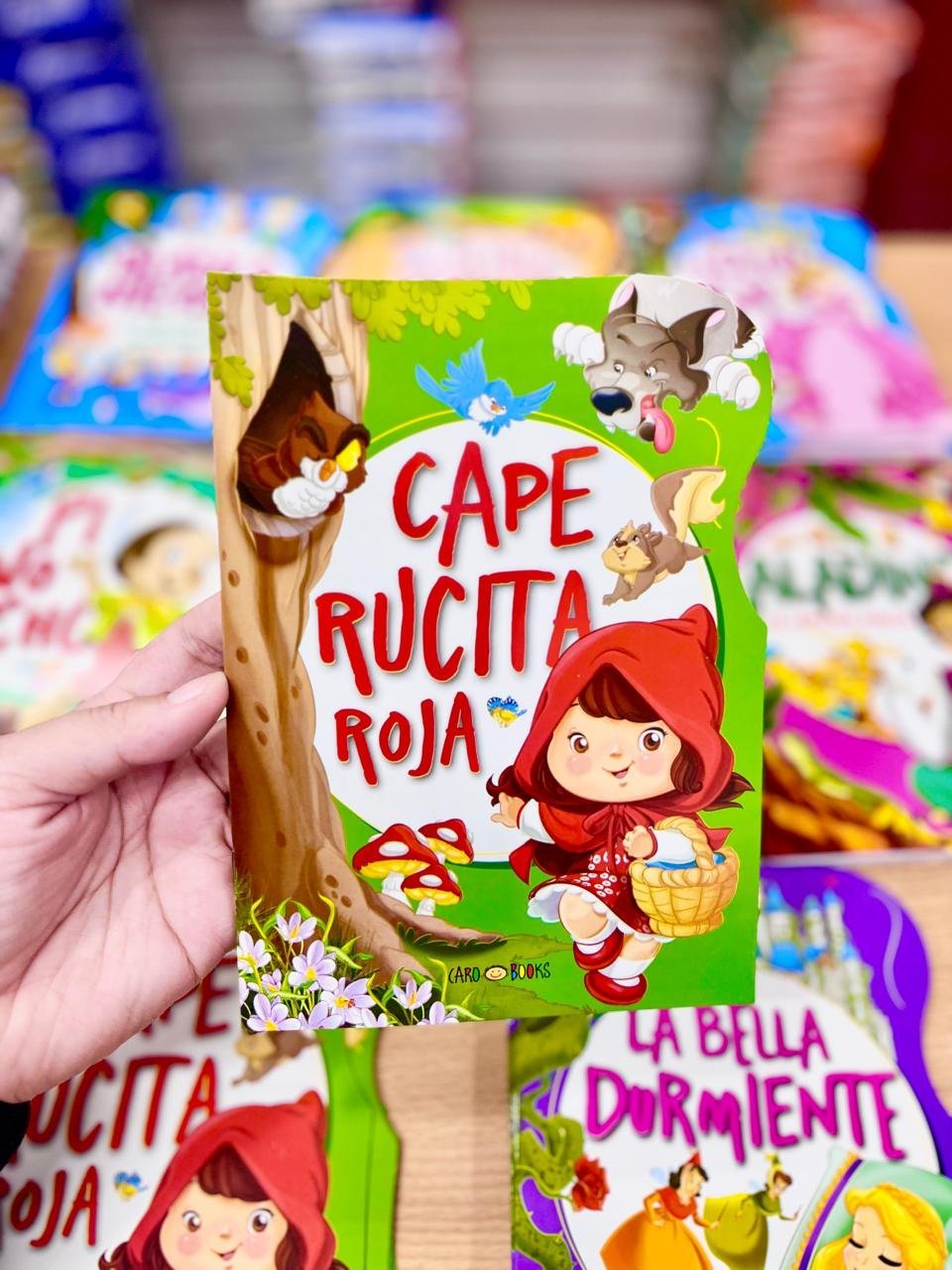 LIBROS DE CUENTOS * CAPERUCITA ROJA * CUENTOS ENCANTADOS (ARTEMISA)