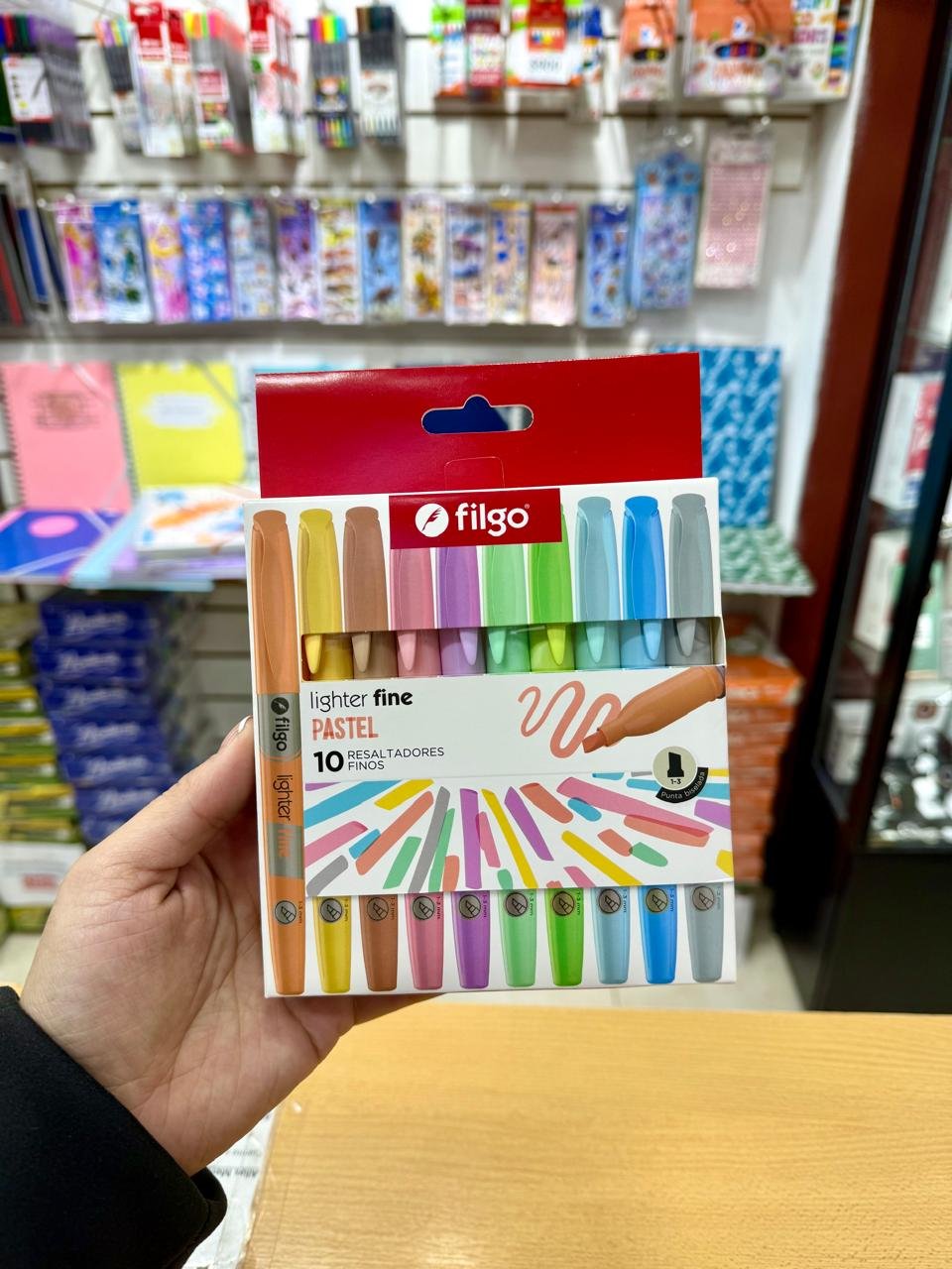 RESALTADORES FILGO PASTEL X 10