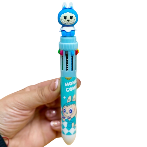 Lapiceras "Labubu" Retractil x 10 Colores