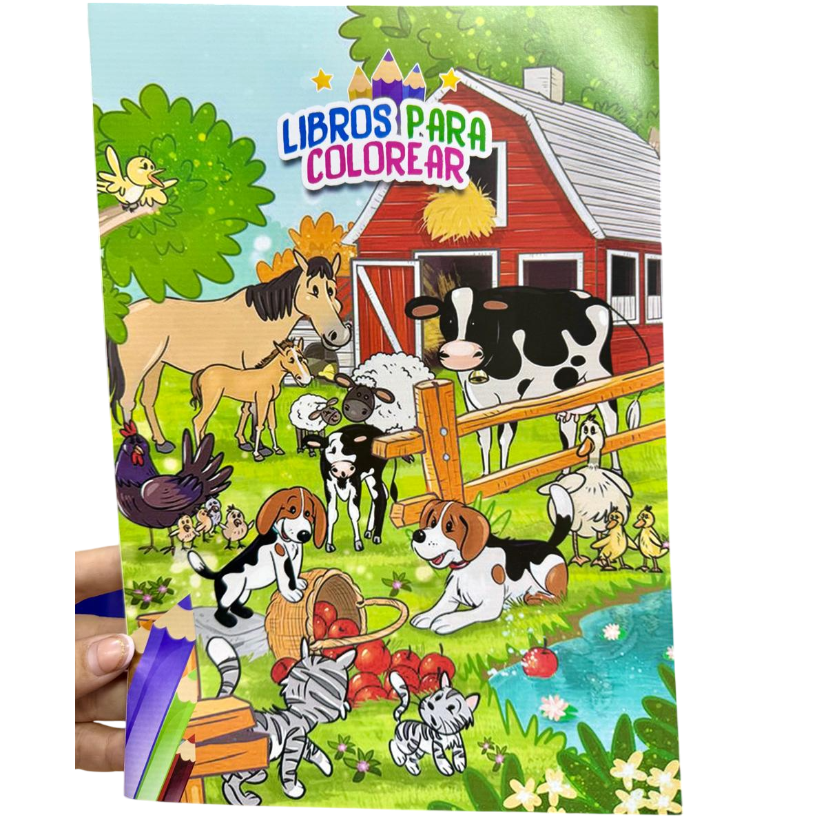 LIBRITOS PARA COLOREAR "LA GRANJA"