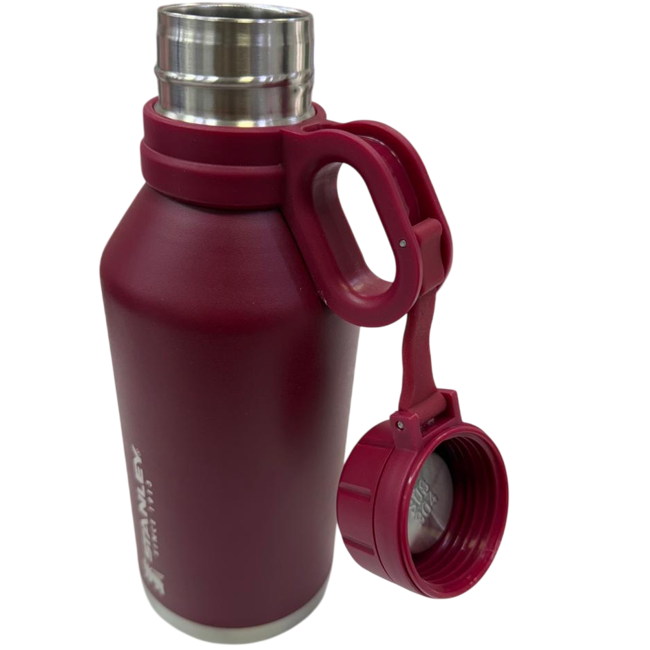 Botellón Viajero Térmico Acero Inoxidable "TRAVEL BORDO SIMIL STANLEY 1.2 Litros" Doble capa con Manija