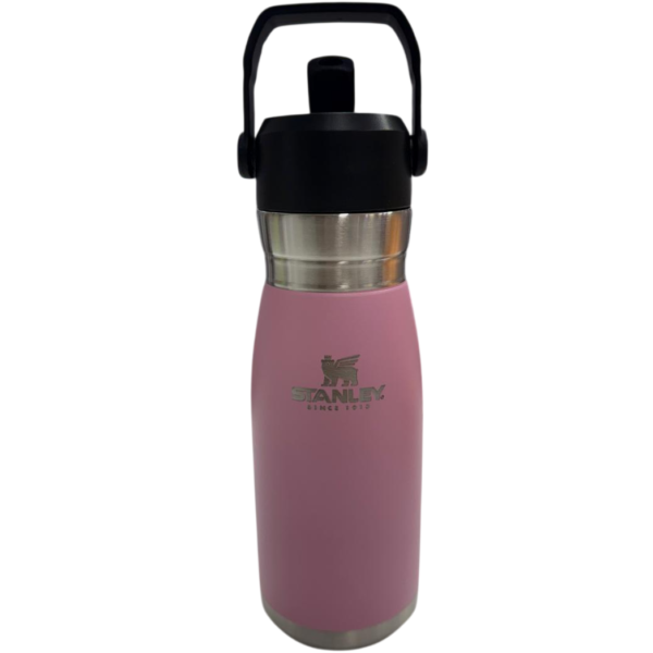 Botellas Térmicas Acero Inoxidable "ROSA PASTEL SIMIL STANLEY 780 ML" Doble capa con Pico y Manija