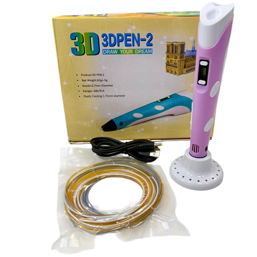 Lapiz 3D * PEN - 2 Standard * Pantalla Oled + Filamentos