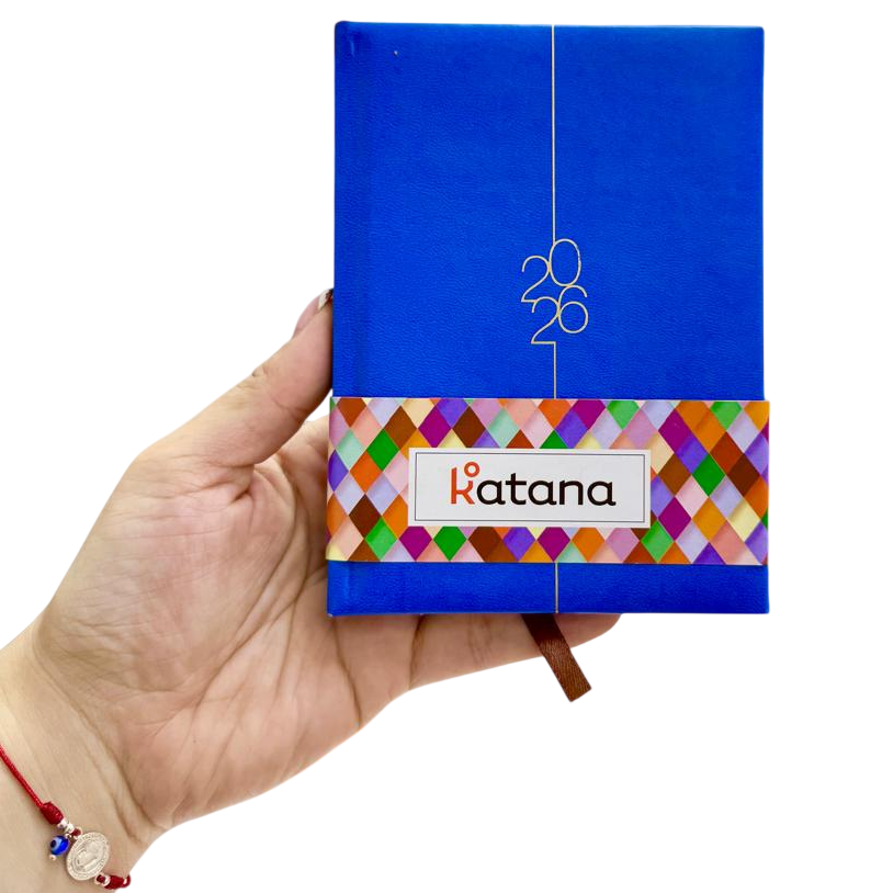Agendas 2026 " KATANA CUERINA" -Diaria- 10x15 A6 TAMAÑO CHICO