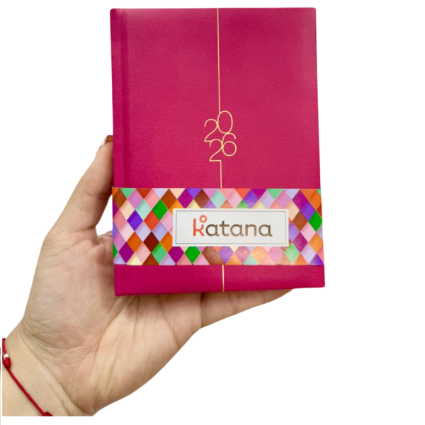 Agendas 2026 " KATANA CUERINA" -Diaria- 10x15 A6 TAMAÑO CHICO