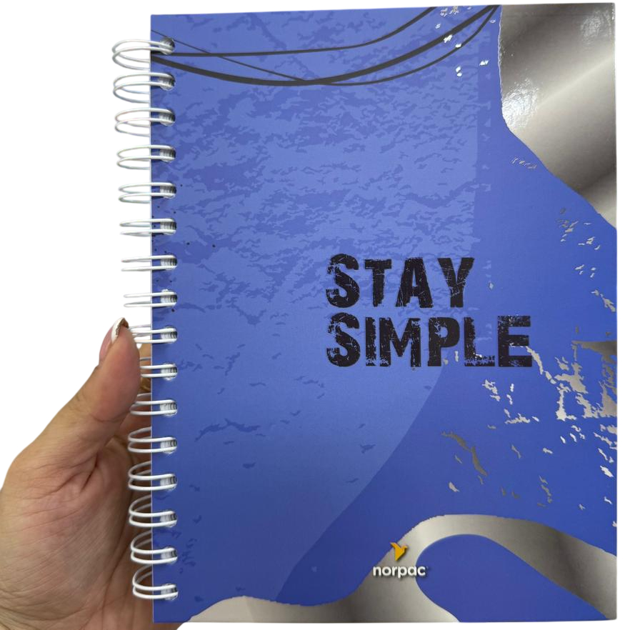 Agendas 2026 " SIMLICITY NORPAC " -Diaria- 16x22 A5 TAMAÑO MEDIANO