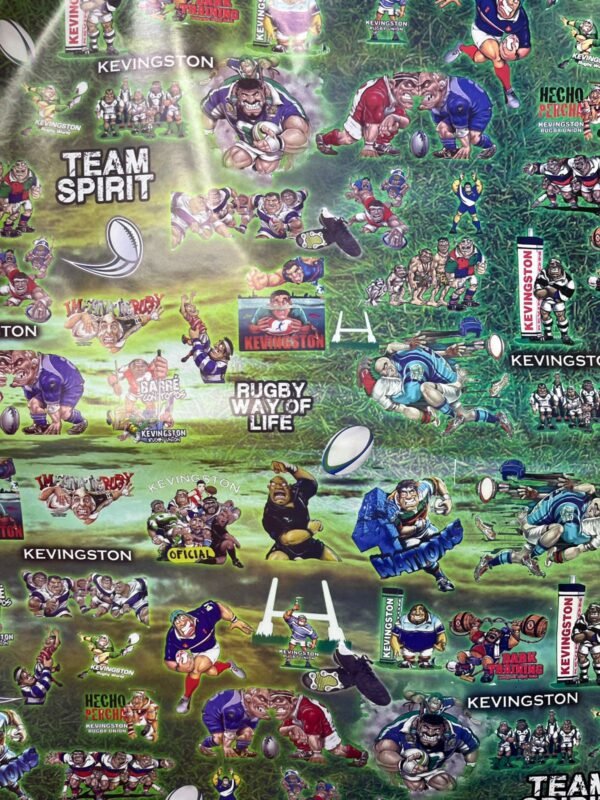 Papeles de Forrar Fantasía *KEVINGSTON* (RUGBY) PUMAS