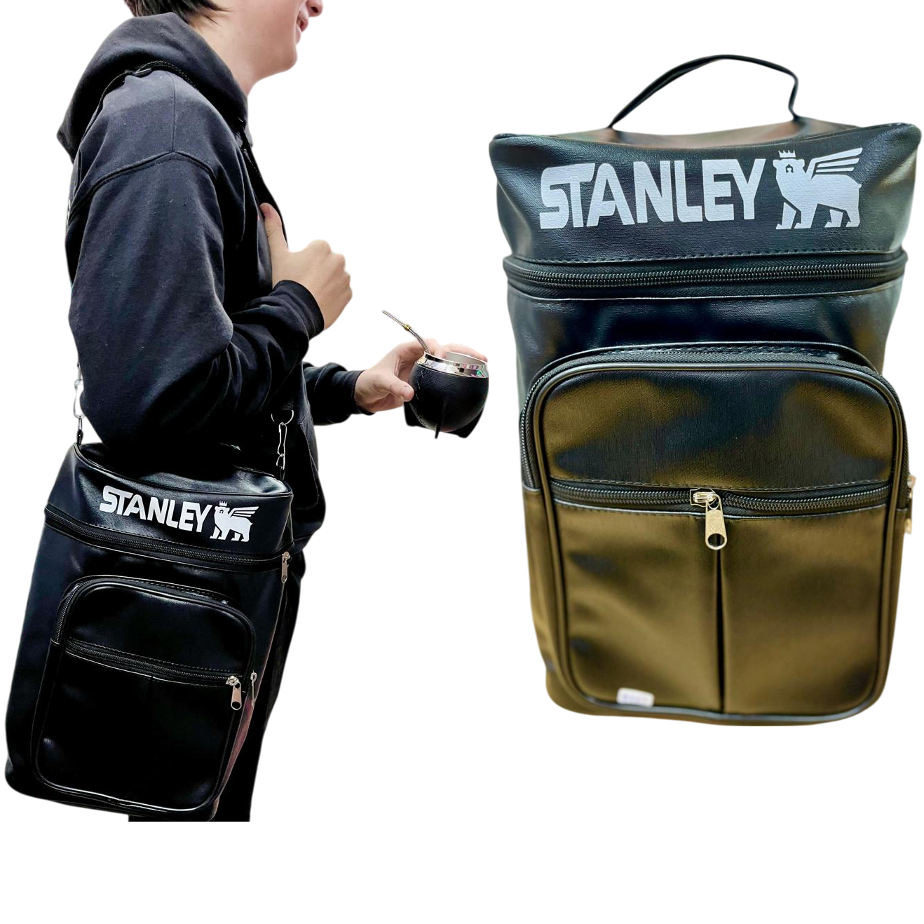 Bolsos para Mate * Stanley Negro *