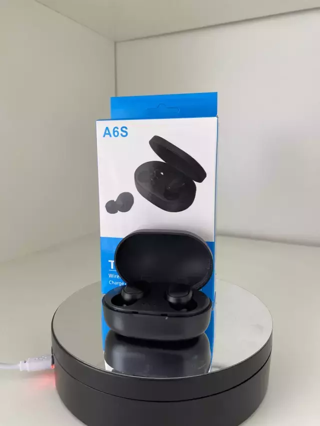 Auriculares "A6S / A6S PRO NEGRO" Inalámbricos Bluetooth