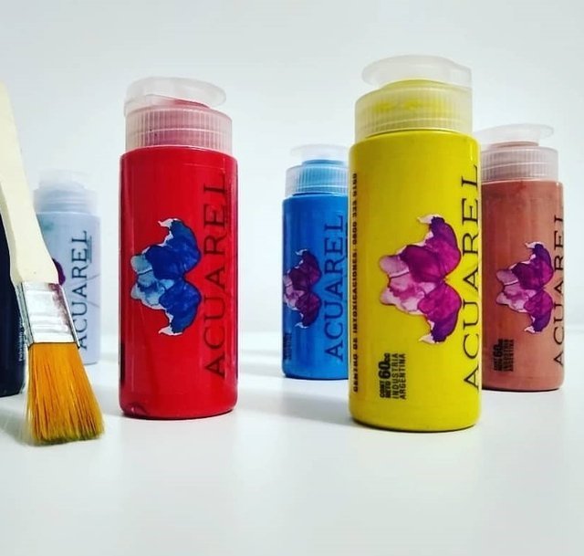 ACRILICOS "ACUAREL" EN POMO x 60 ml