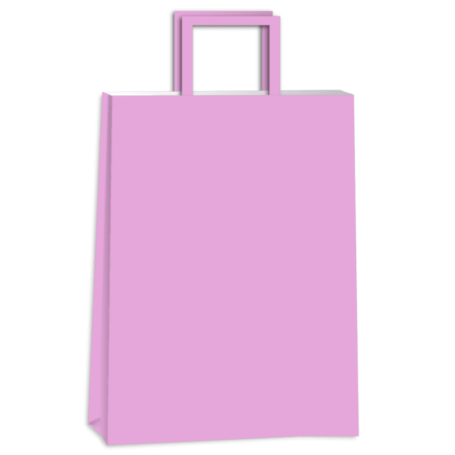 BOLSAS DE REGALO " PINK PASTEL " Tamaño 30 X 41 COLOR