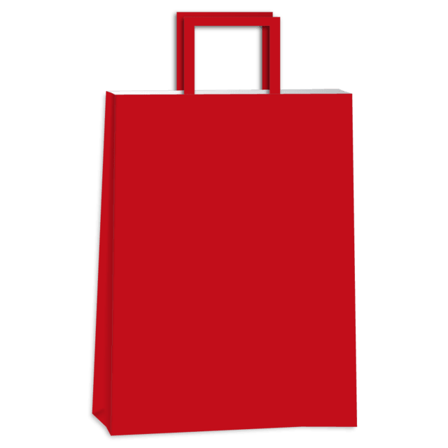 BOLSAS DE REGALO " ROJO " Tamaño 22 x 30 COLOR