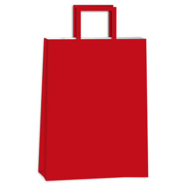 BOLSAS DE REGALO " ROJO " Tamaño 14 x 20 COLOR