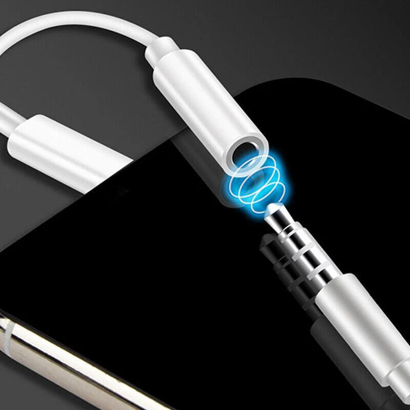 Cable Adaptador Para Auriculares * Iphone * a * Auxiliar 3.5 Jack *
