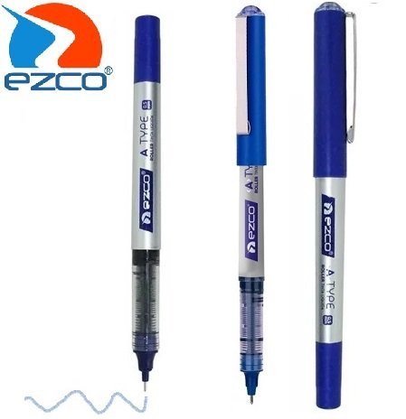 Lapiceras Roller "Ezco Punta Aguja" Tinta AZUL 0,5mm