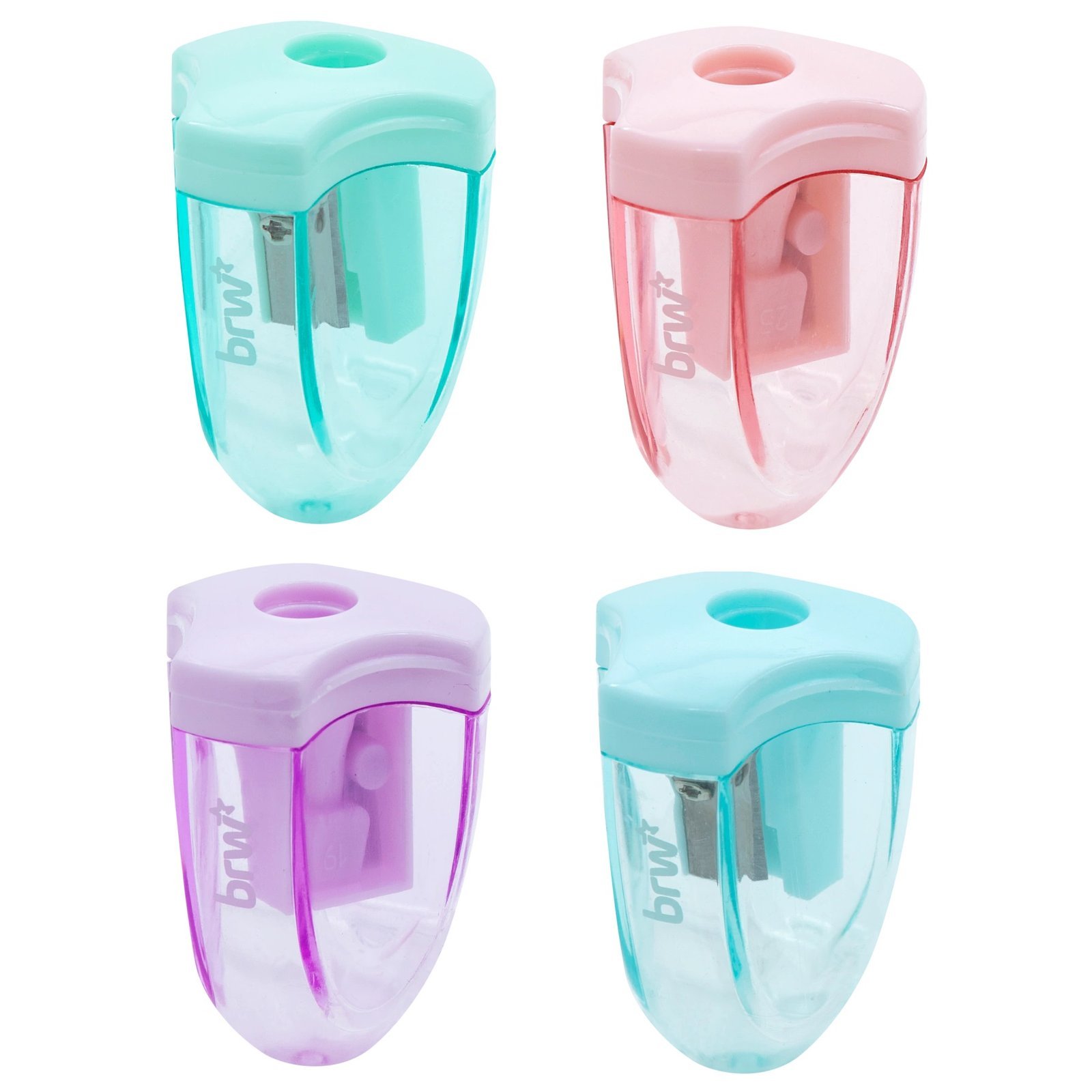 Sacapunta Con Deposito " Pastel " BRW