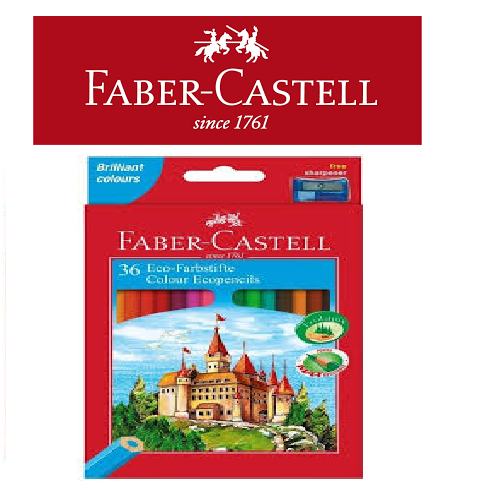 Lapices Faber Castell x 36 + Sacapunta Faber de ¡¡Regalo!!