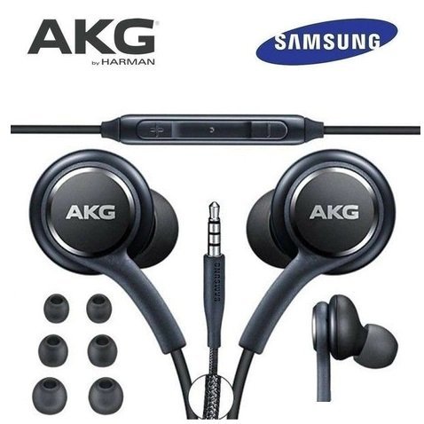 Auriculares Reforzados ** Samsung Galaxy S10+ / S21+ ** c/ Micrófono + Control de Volumen (Entelado) AKG