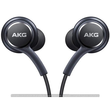 Auriculares Reforzados ** Samsung Galaxy S10+ / S21+ ** c/ Micrófono + Control de Volumen (Entelado) AKG