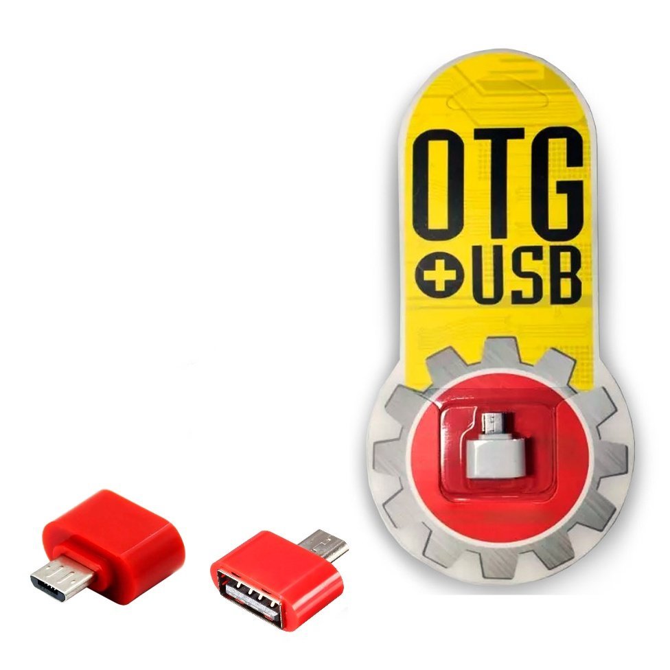 Adaptador OTG Micro Usb (hembra) a USB (macho) ----> coloca tu pendrive