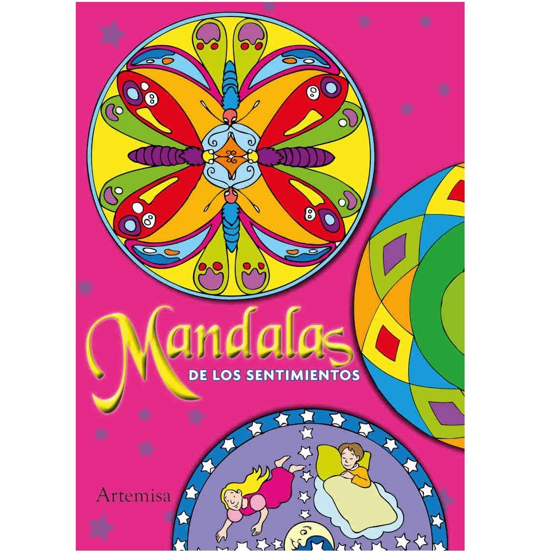 LIBROS PARA COLOREAR MANDALAS " de los SENTIMIENTOS " COLECCION DESCUBRIR 16 PAGINAS 24X17