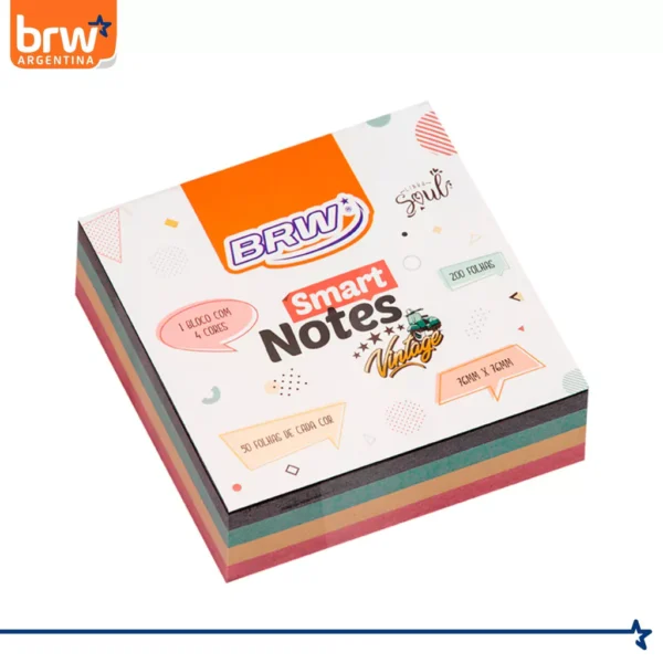 Notas Adhesivas BRW * VINTAGE * 200 HOJAS