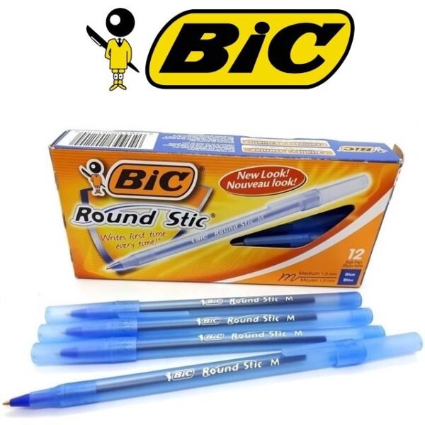 Lapicera Bic Trazo Medio Round Stick (x UNIDAD)