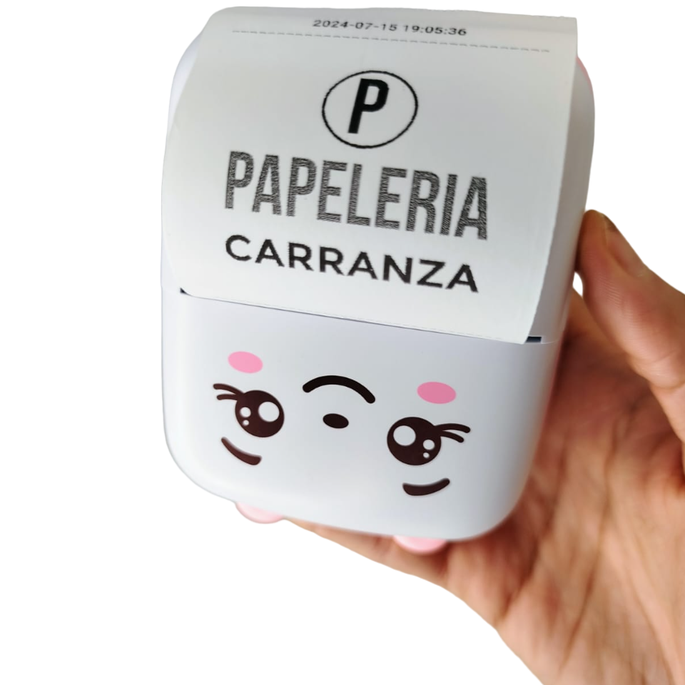 MINI IMPRESORA TERMICA * GATITO KAWAII * PORTATIL BLUETOOTH