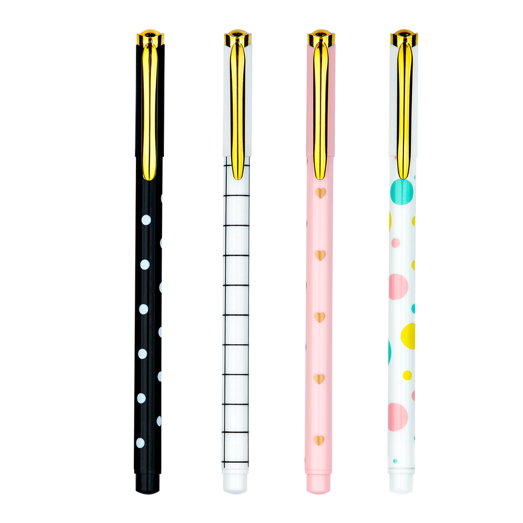 Lapiceras BRW * Minimal * C/ Diseños (Tinta Azul) Trazo Fino (Tinta Liquida)| Calidad -CA0038-