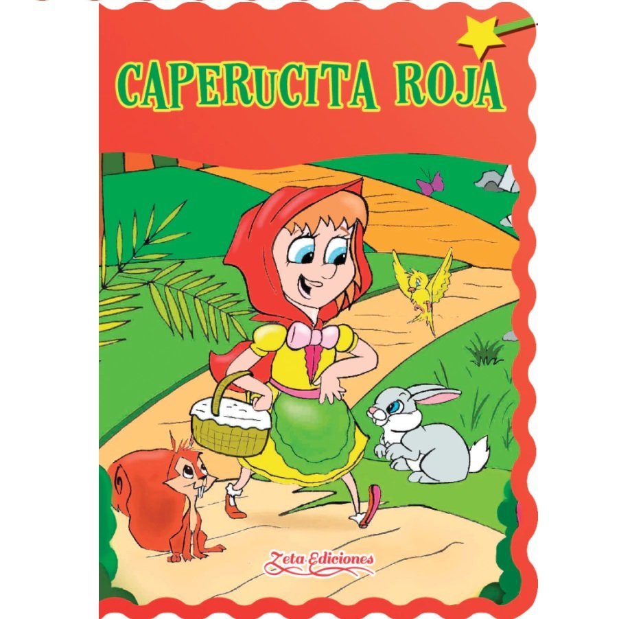LIBROS DE CUENTOS * CAPERUCITA ROJA * MIS CLASICOS ENCANTADOS
