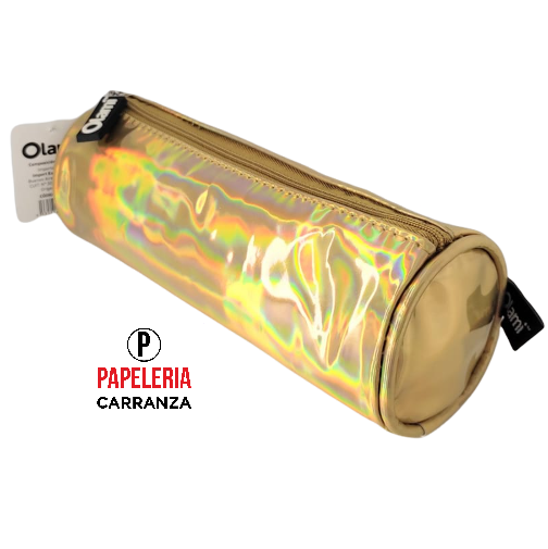 CARTUCHERAS TUBO "ORO METALIZADAS" TAMAÑO MEDIANO