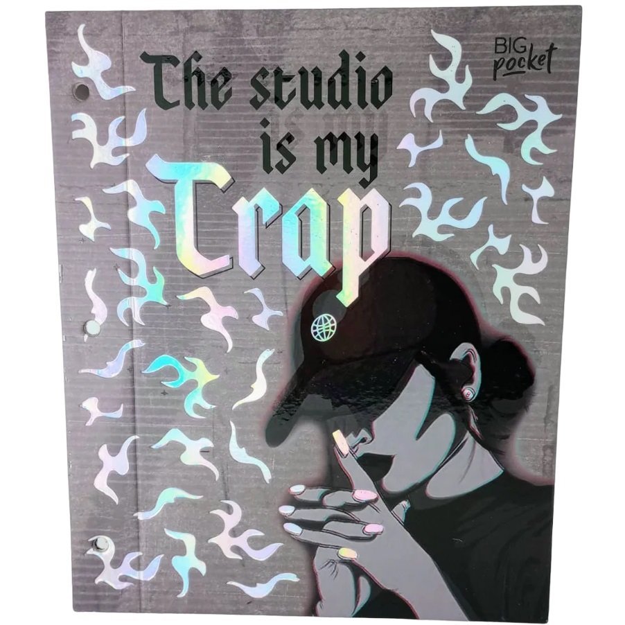 Tapa de Carpeta Escolar N3 " TRAP " PPR