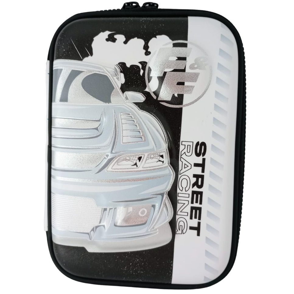 CARTUCHERAS MOOVING "FAST AND FURIOUS" RIGIDAS 1 CIERRE REFORZADAS (2 Divisiónes Internas)