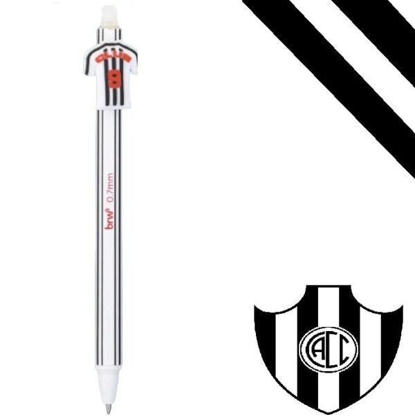 Lapicera BORRABLE Retráctil " CENTRAL CORDOBA " (Tinta Azul) Trazo Fino BRW (C/ Repuesto PELIKAN)