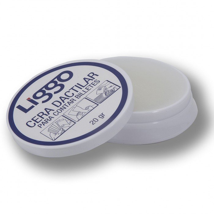 CERA DACTILAR MOJADEDO PARA CONTAR BILLETES - LIGGO -